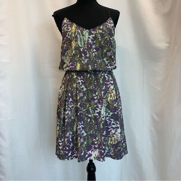 LULULEMON City Summer Dress Floral Sport White Multi Narrow Court Stripe Black 6 - Picture 7 of 17